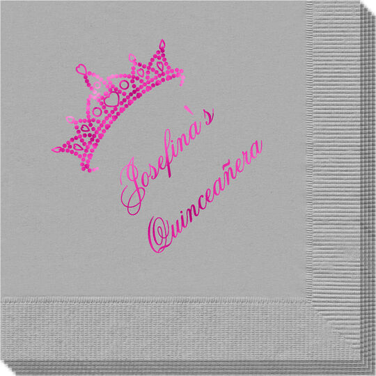 Diamond Crown Napkins